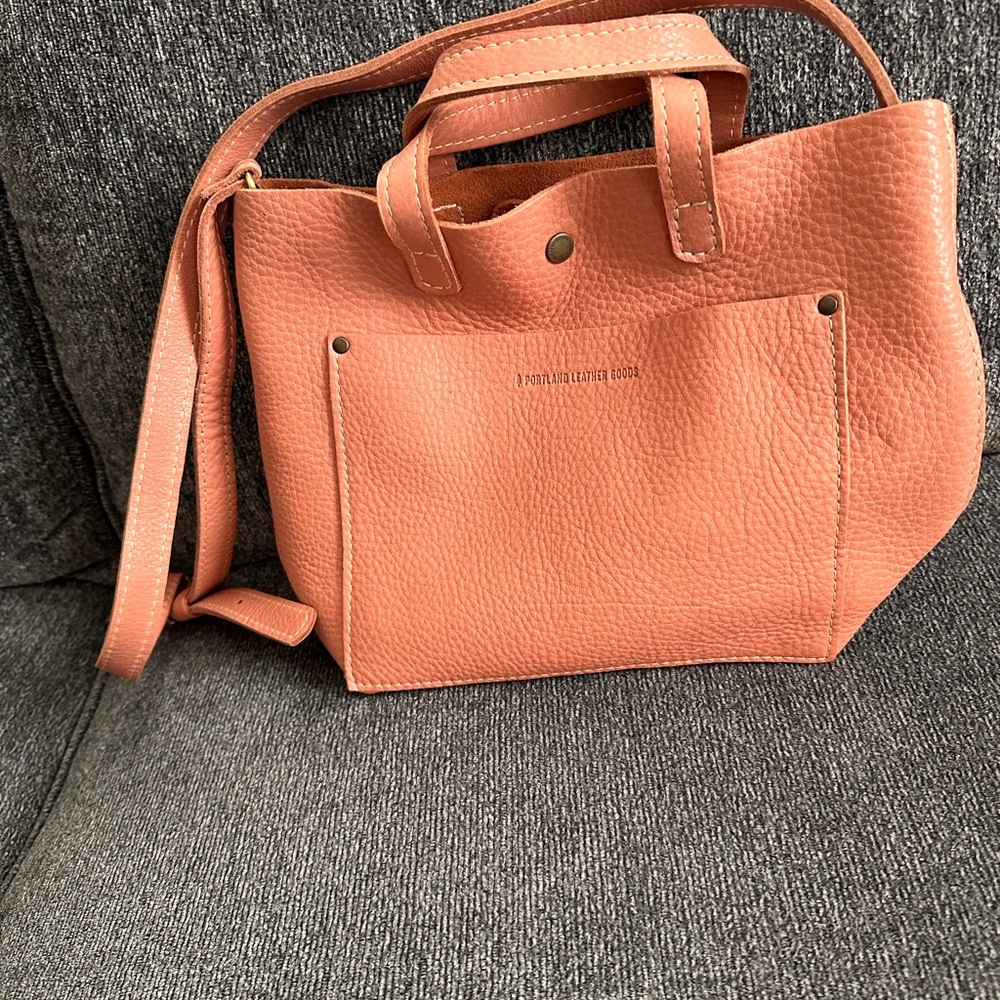 Portland Leather Mini Totebag